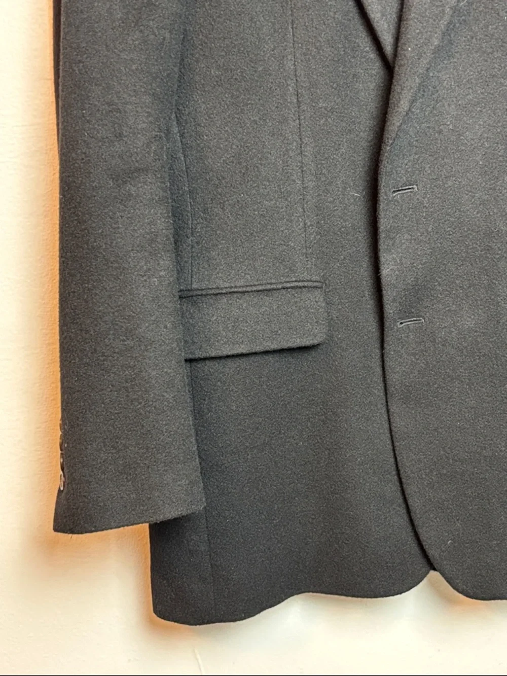 Ralph Lauren Loro Piana Men’s Size 40L Black Two-Button‎ Camel Hair Sport Coat
